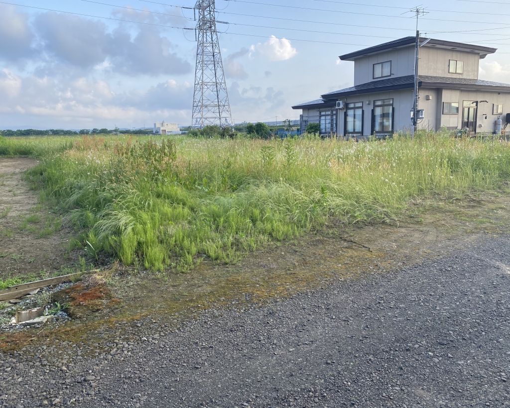 秋田市四ツ屋草刈り！