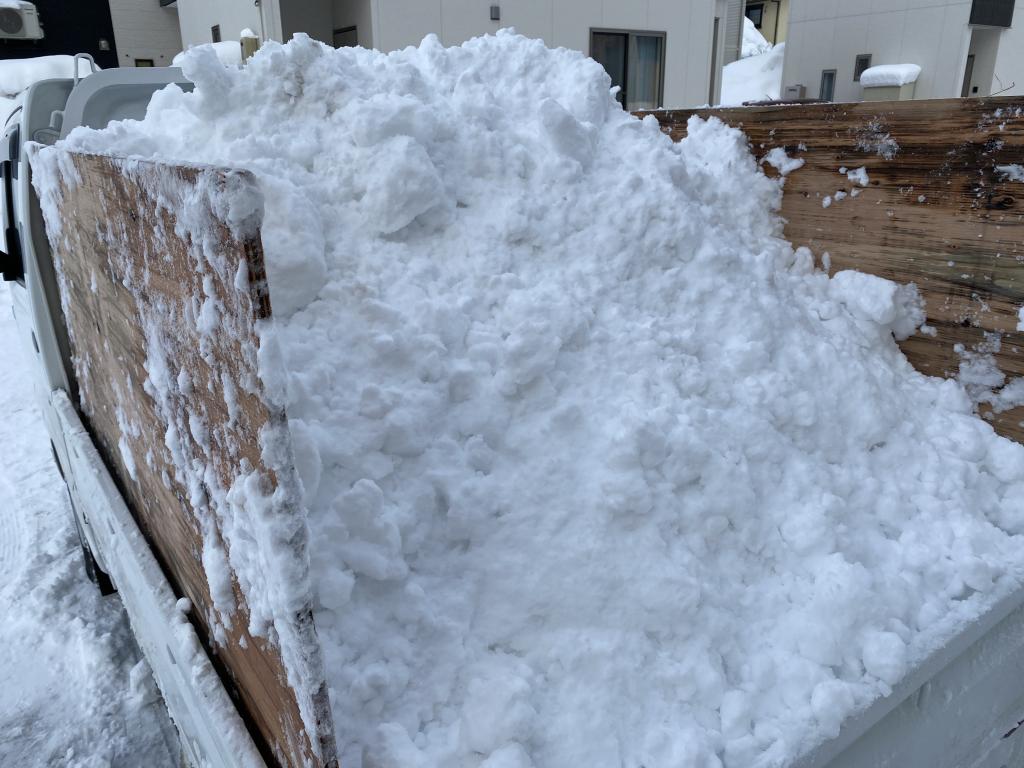 秋田市除雪・排雪作業！