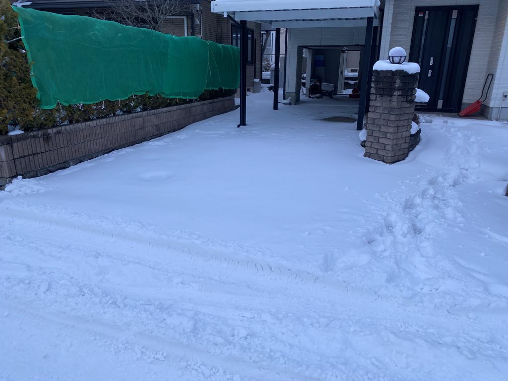 秋田市除雪！