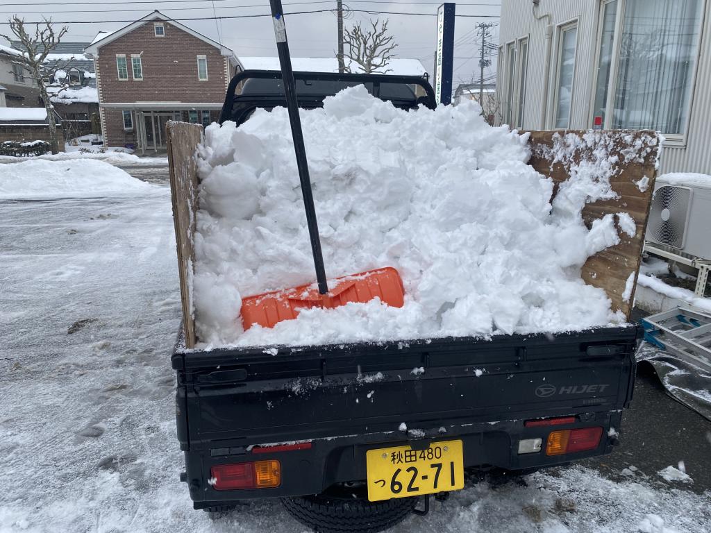 冬の除雪・排雪作業