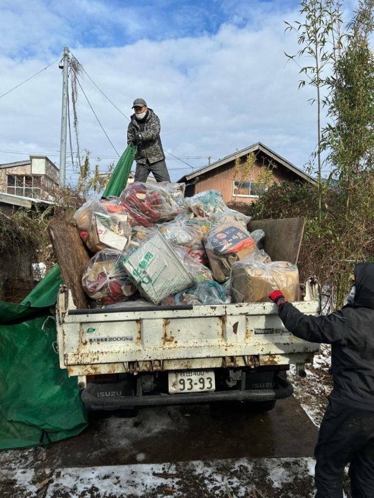 秋田市不用品処分・不用品回収作業！