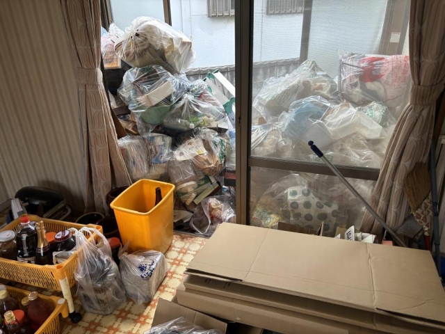 秋田市での片付け作業！